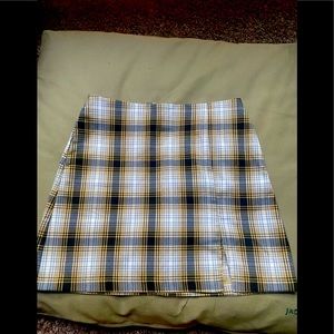 plaid Skirt